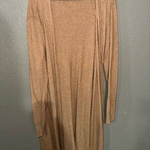 Time and Tru Women's Tan Cardigan